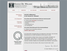 Tablet Screenshot of karen-wieland.de